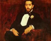 华金索罗利亚巴斯蒂达 - Retrato Del Abogado Don Silverio De La Torre y Eguia